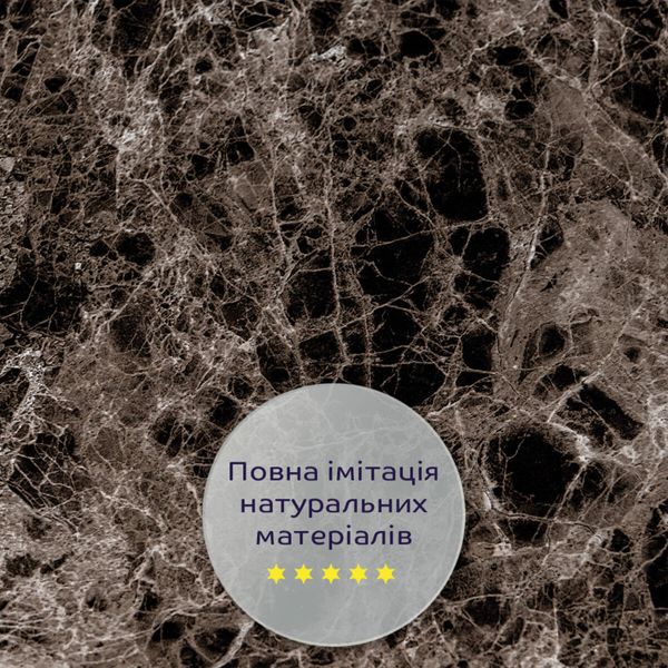 Декоративна ПВХ плита сірий темно-сірий мармур 1,22х2,44мх3мм SW-00001407 SW-00001407 фото